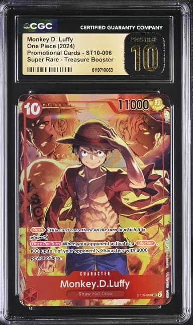 Promotional Cards - English Monkey D. Luffy SR Treasure Booster