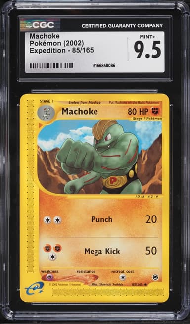 Pokemon Expedition Base Set Machoke #85