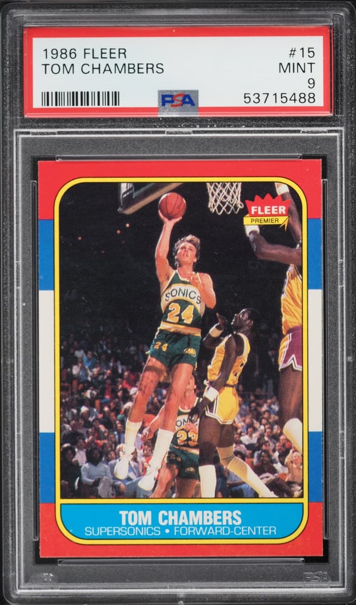 Fleer Basketball Tom Chambers #15