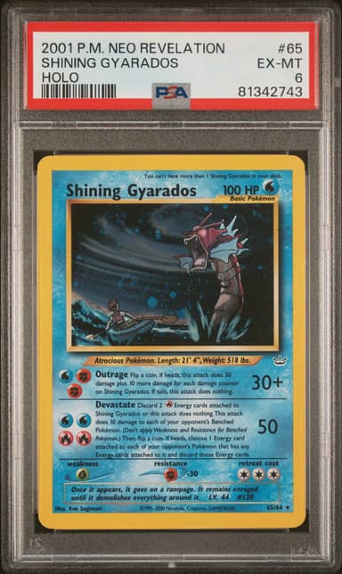 Shining Gyarados-Holo