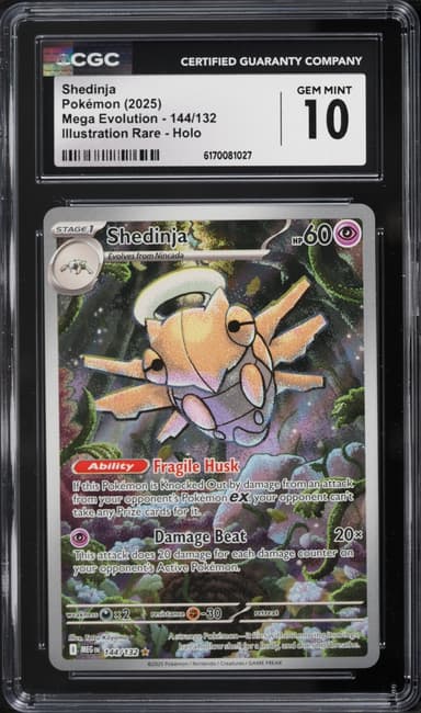 Pokemon Mega Evolution IR Shredinja #144