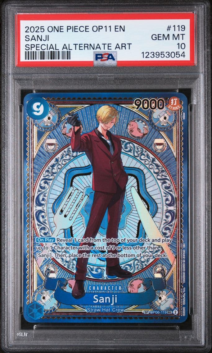 2025 #119 Sanji PSA 10 One Piece