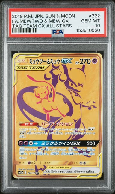 Full Art/Mewtwo & Mew GX