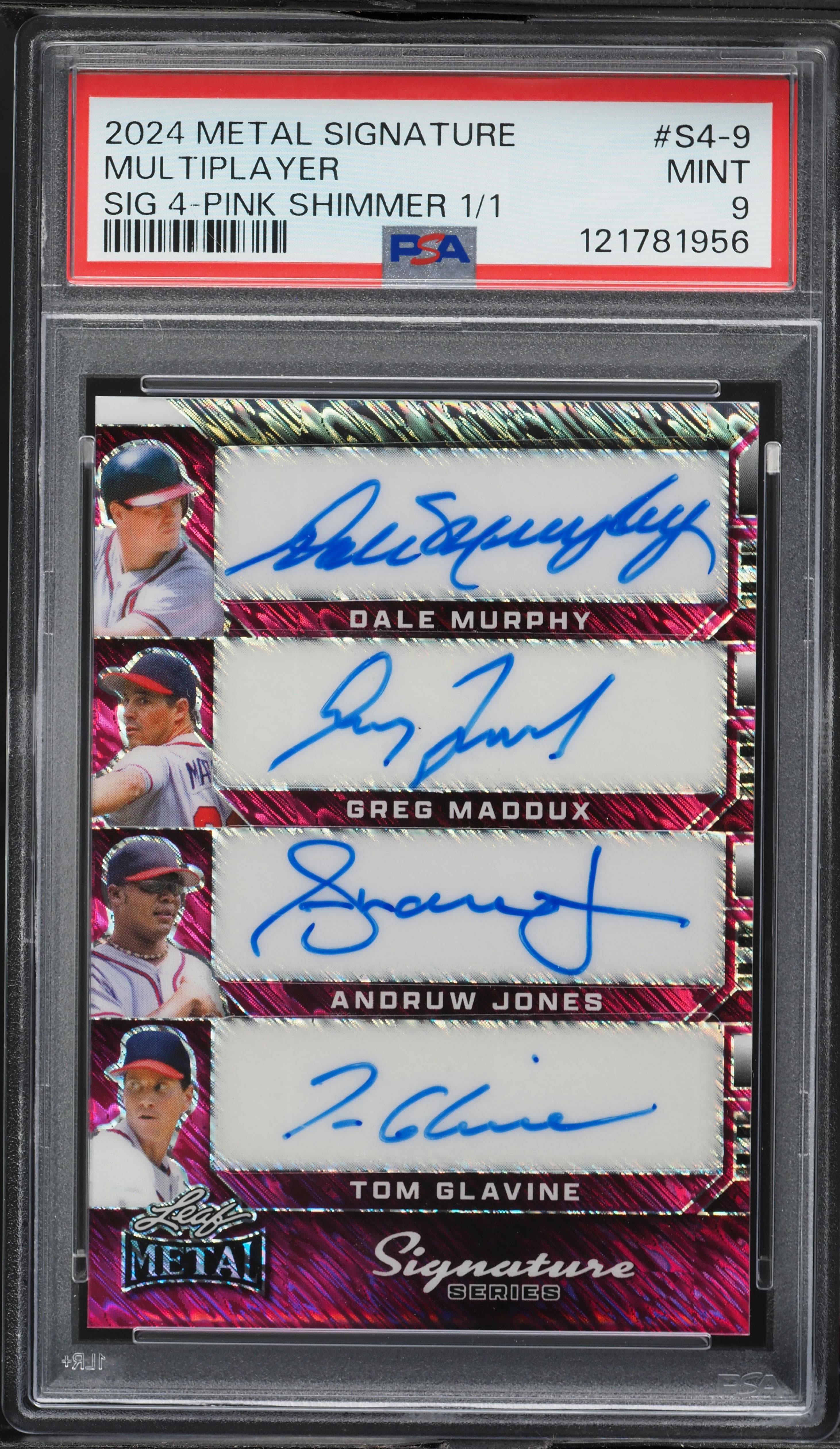 Andruw Jones/Dale Murphy/Greg Maddux/Tom Glavine