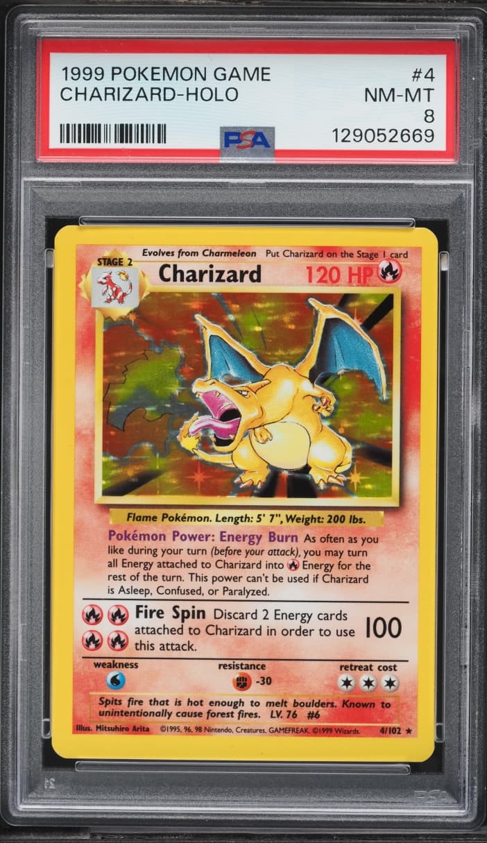 Base Set Holo Charizard NM-MT