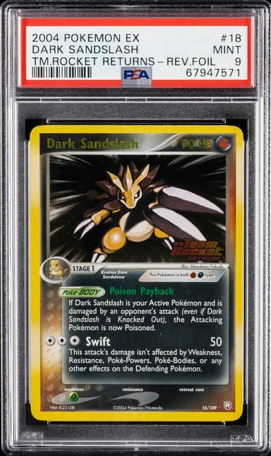 Dark Sandslash-Reverse Foil