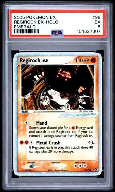 Regirock EX-Holo