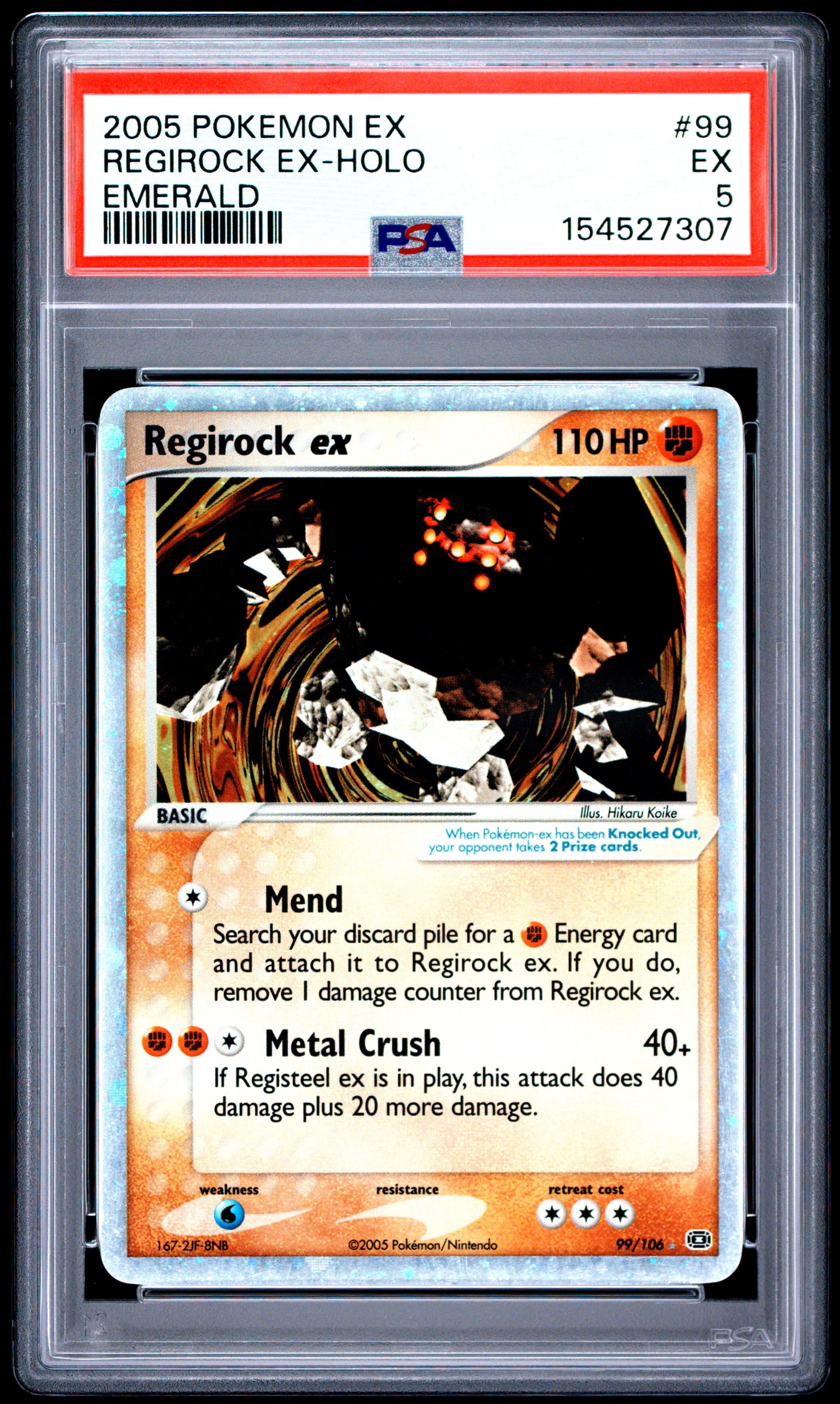 Regirock EX-Holo