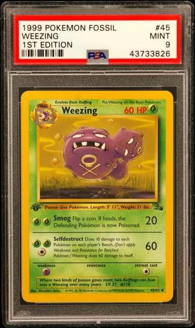 Weezing 1st Edition