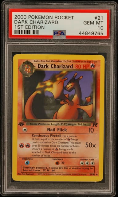 Dark Charizard 1st Edition