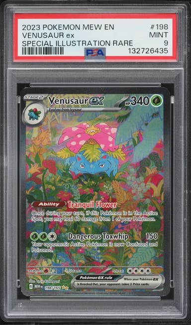 Pokemon Scarlet & Violet 151 SIR Venusaur ex #198