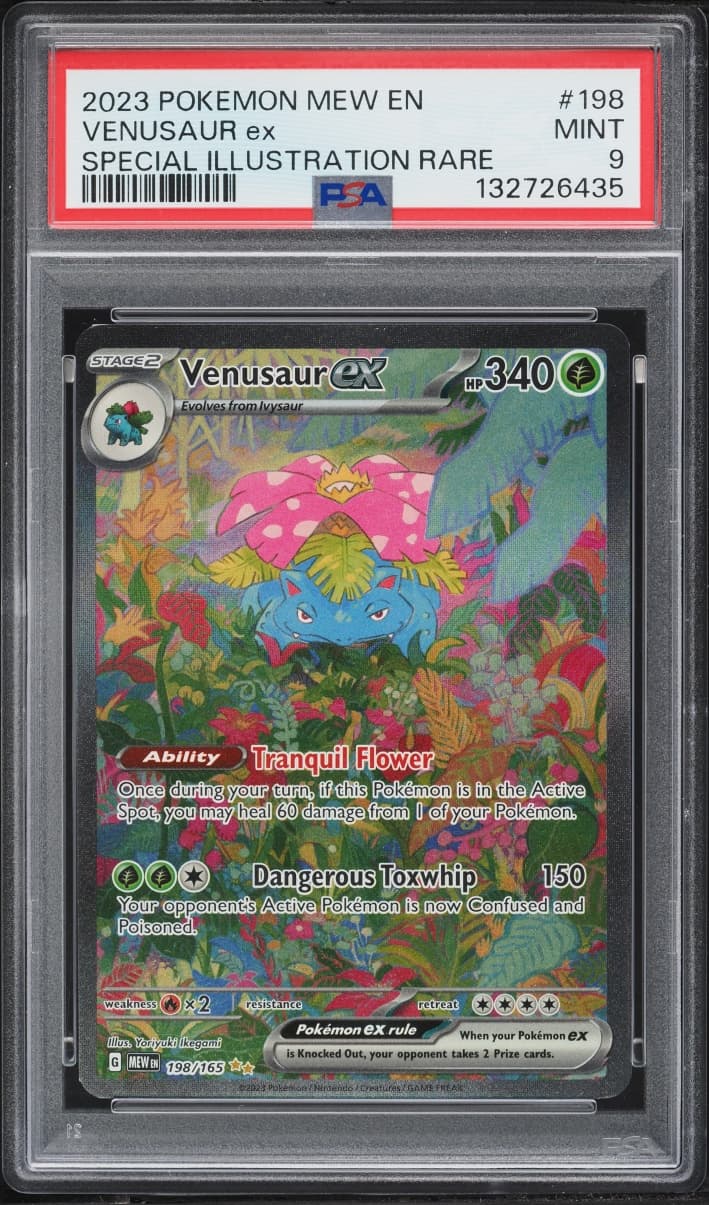 Pokemon Scarlet & Violet 151 SIR Venusaur ex #198