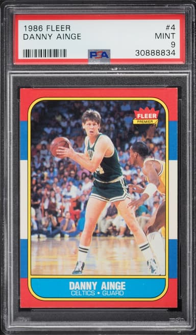 Fleer Basketball Danny Ainge #4