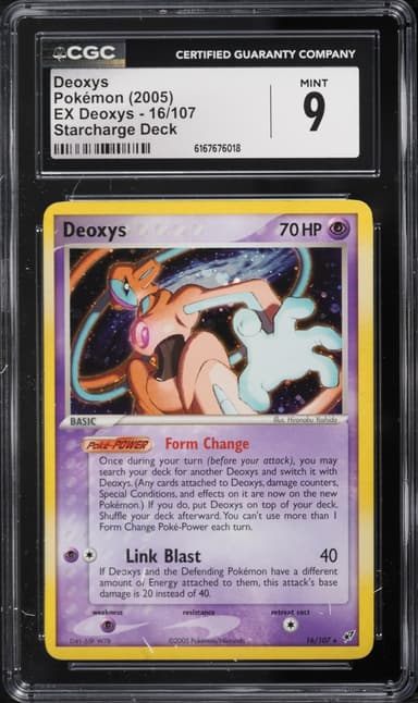 Pokemon EX Deoxys Starcharge Deck Deoxys #16