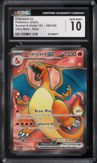 Pokemon Scarlet & Violet 151 Full Art Charizard ex #183