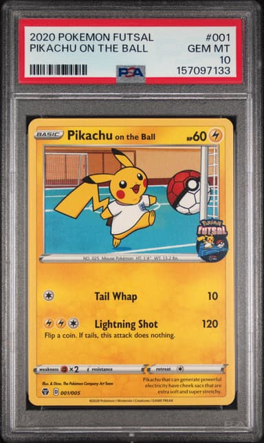 Pikachu on the Ball