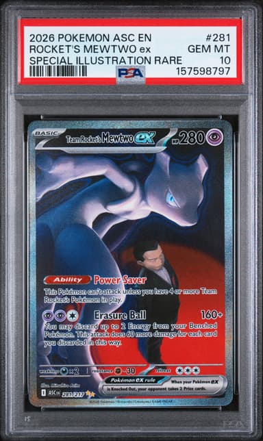 Team Rocket's Mewtwo EX