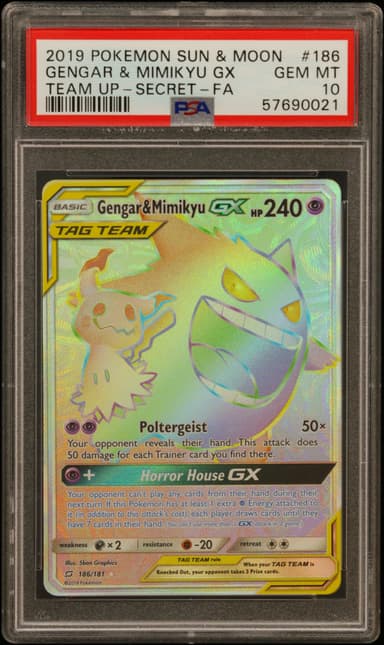 Full Art/Gengar & Mimikyu GX
