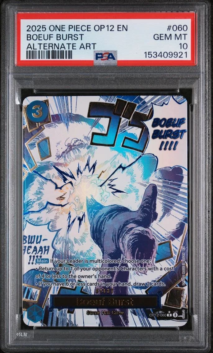 2025 #060 Boeuf Burst PSA 10 One