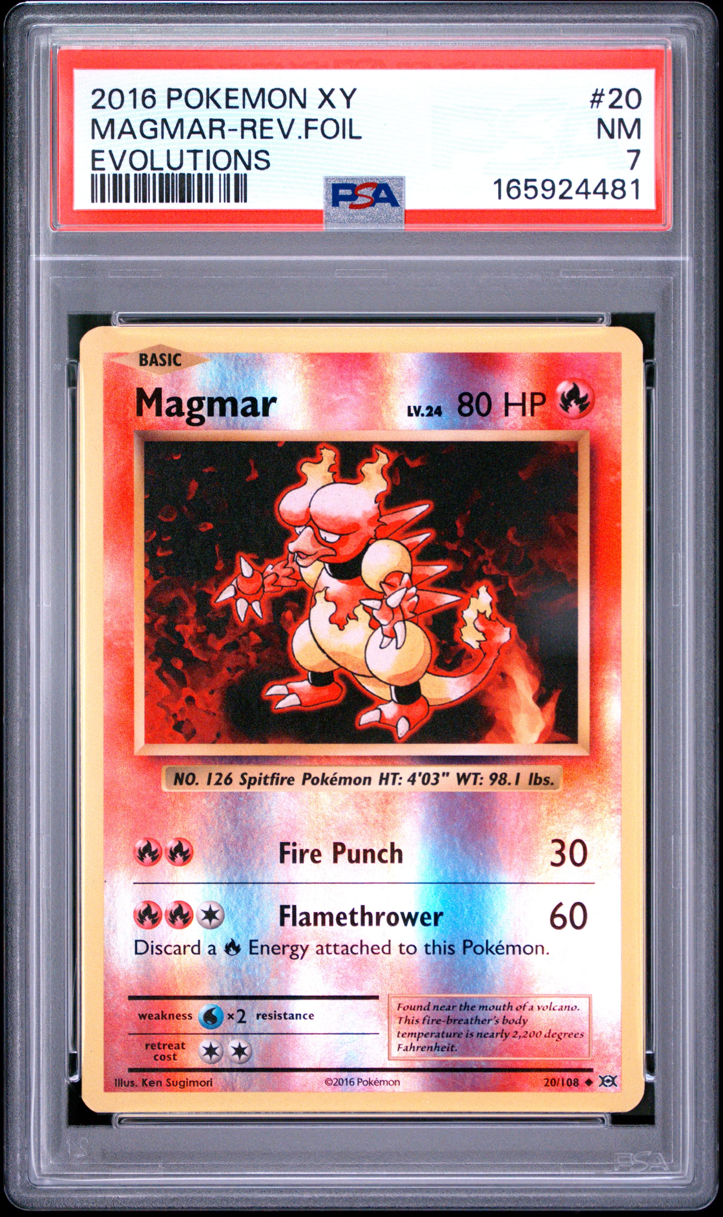 Magmar-Reverse Foil