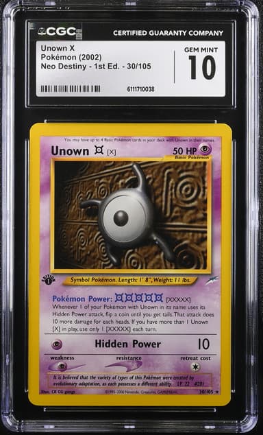Unown X