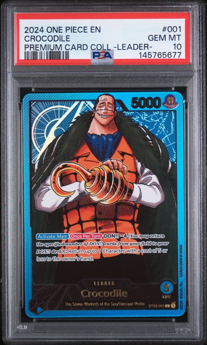 2024 #001 Crocodile PSA 10 One P