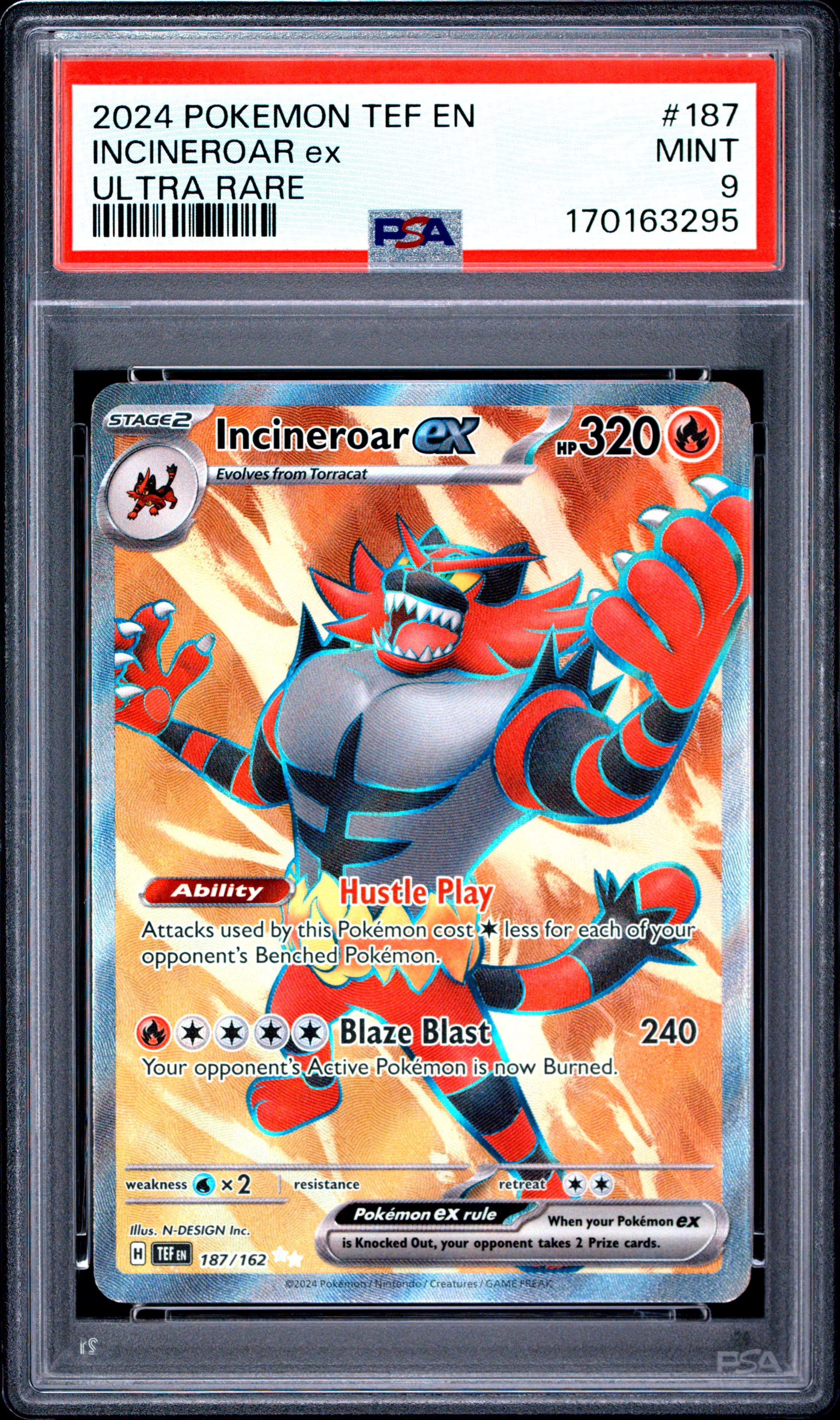 Incineroar EX