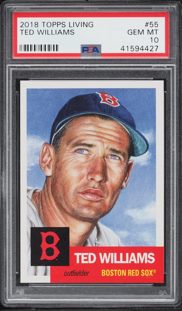 Topps Living Ted Williams #55