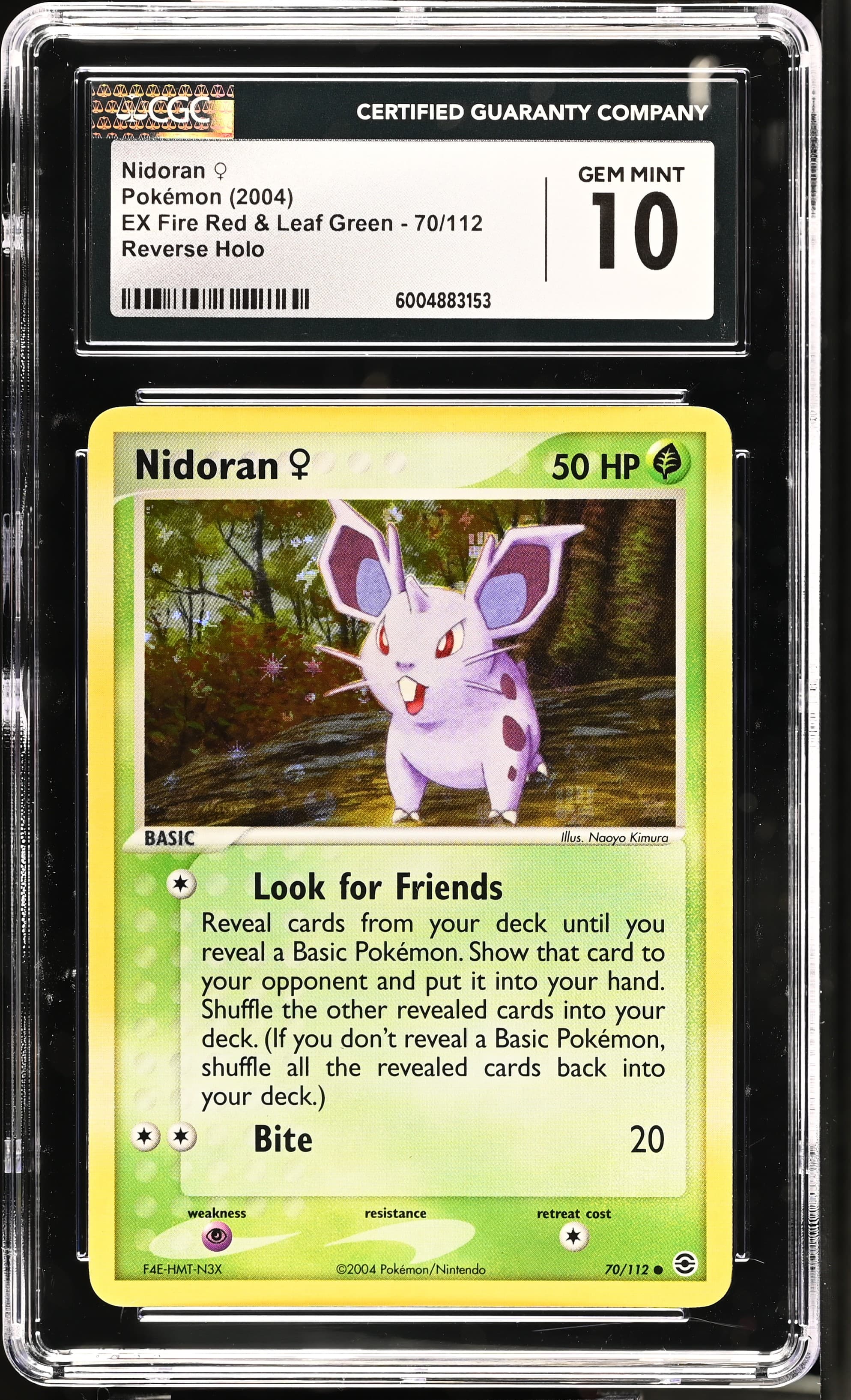 Nidoran ♀ Reverse Holo