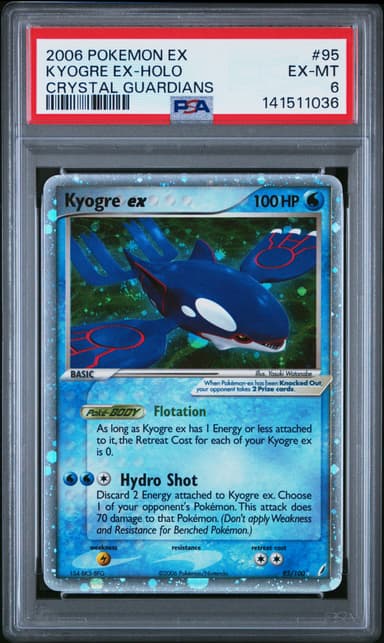 Kyogre EX-Holo
