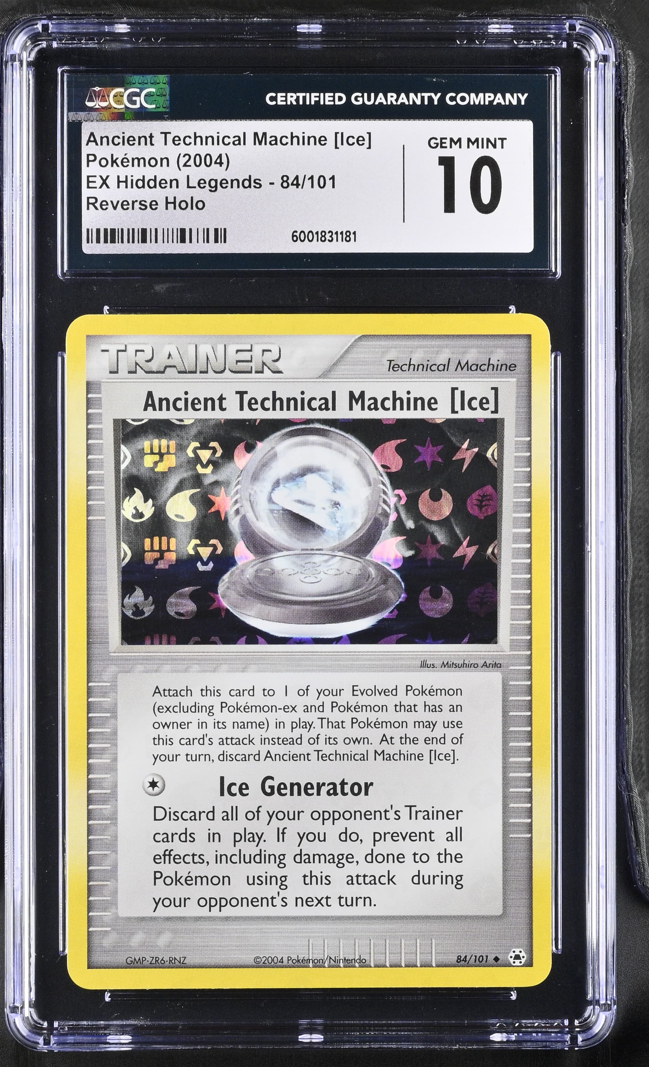 Ancient Technical Machine [Ice] Reverse Holo