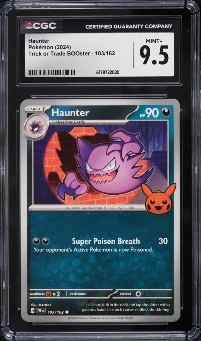 Pokemon Scarlet & Violet Temporal Forces Trick Or Trade BOOster Haunter #103