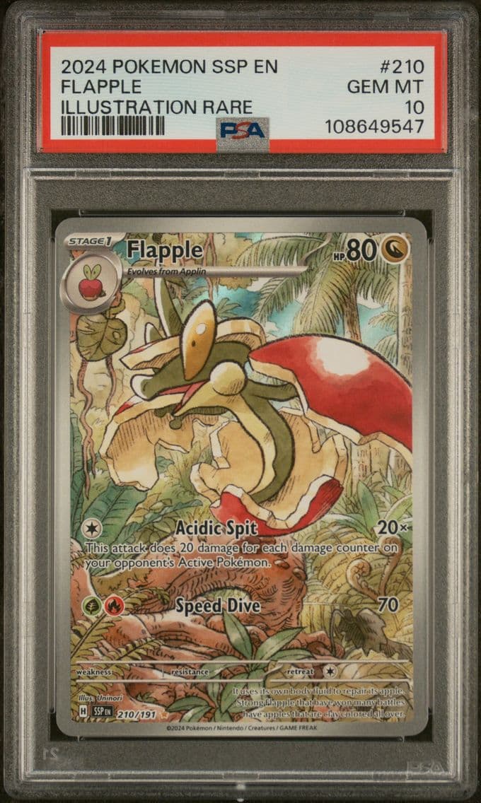 2024 #210 Flapple PSA 10 Ssp EN-