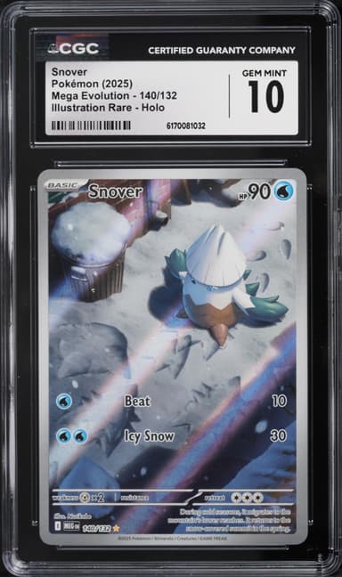 Pokemon Mega Evolution IR Snover #140