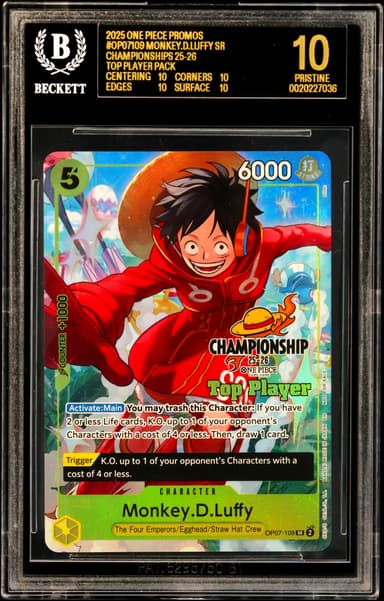 Monkey.D.Luffy SR/(Championships 25-26 Top Player Pack)