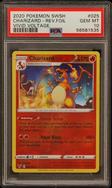 Charizard-Reverse Foil