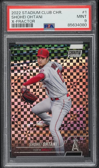 Stadium Club Chrome Xfractor Shohei Ohtani #1