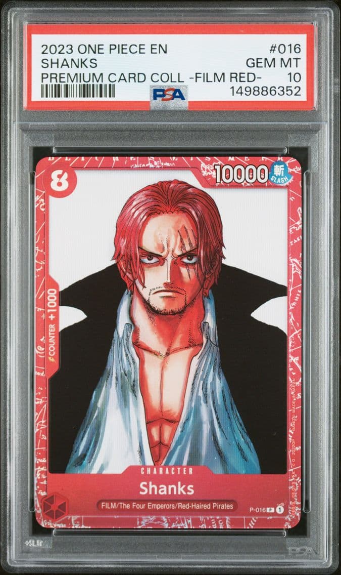 2023 #016 Shanks PSA 10 One Piec