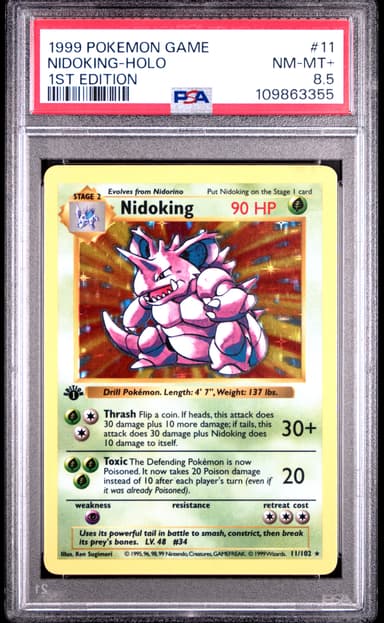 Nidoking-Holo 1st Edition