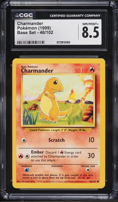 Pokemon Base Set Charmander #46