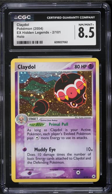 Pokemon EX Hidden Legends Holo Claydol #2