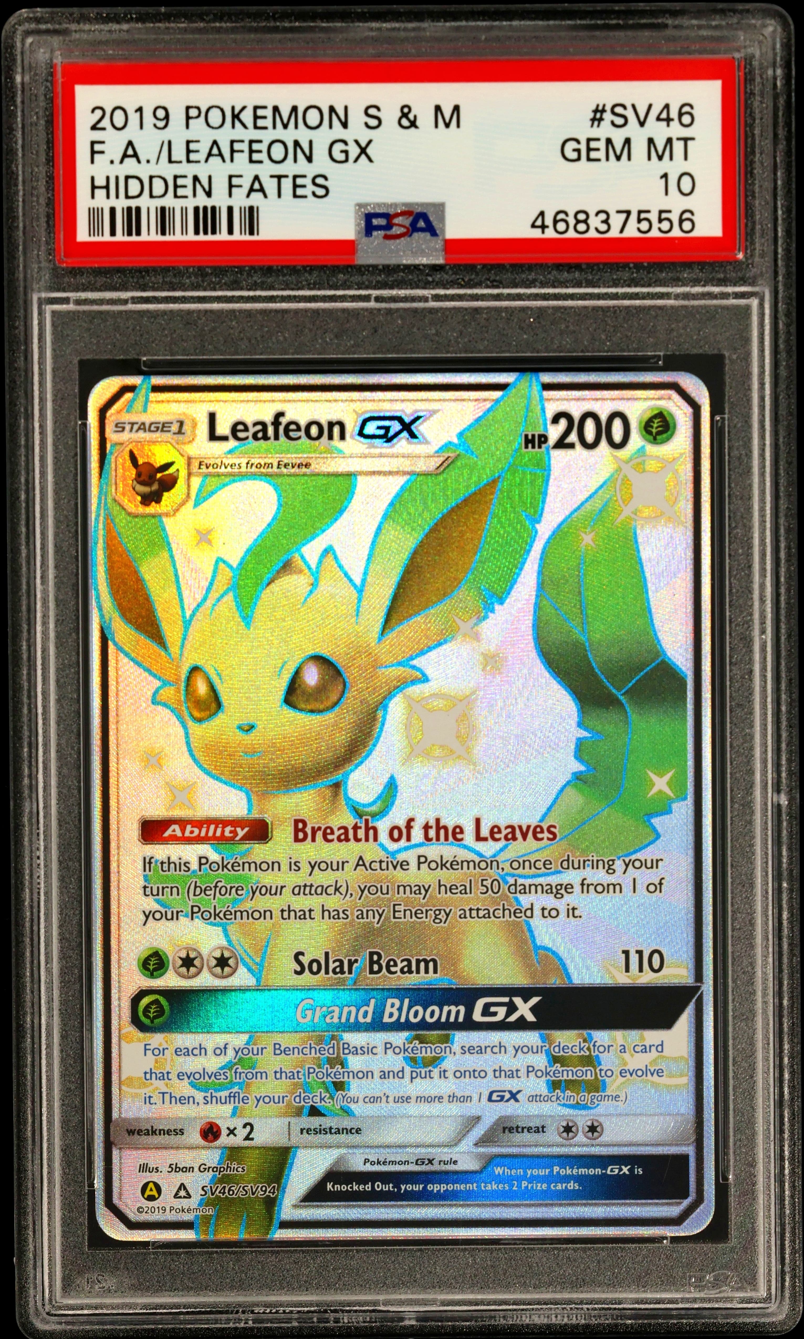 Full Art/Leafeon GX