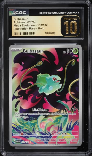 Pokemon Mega Evolution IR Bulbasaur #133
