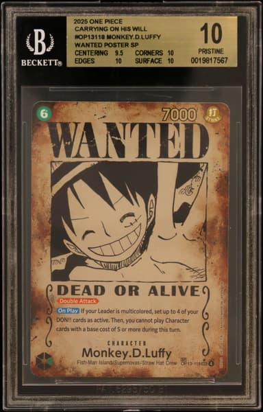 Monkey.D.Luffy WANTED POSTER SP