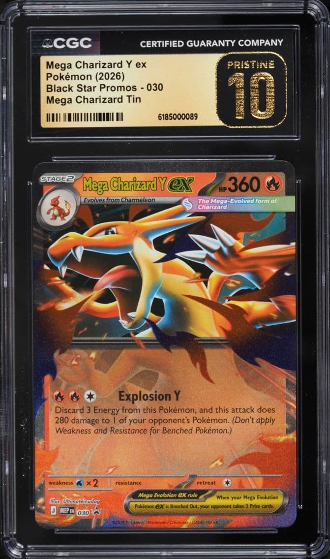 2026 #30 Mega Charizard Y EX CGC