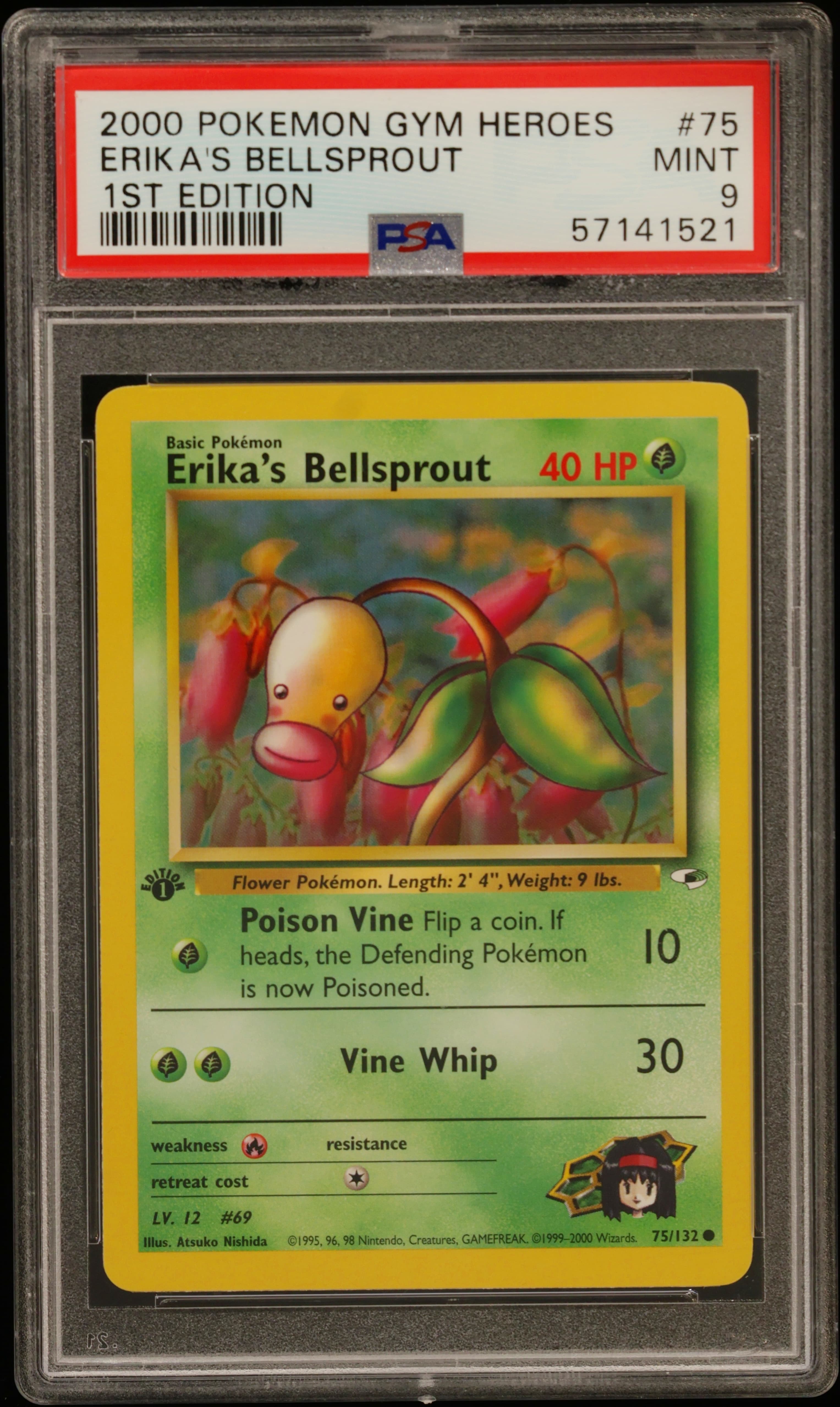 Erika's Bellsprout 1st Edition