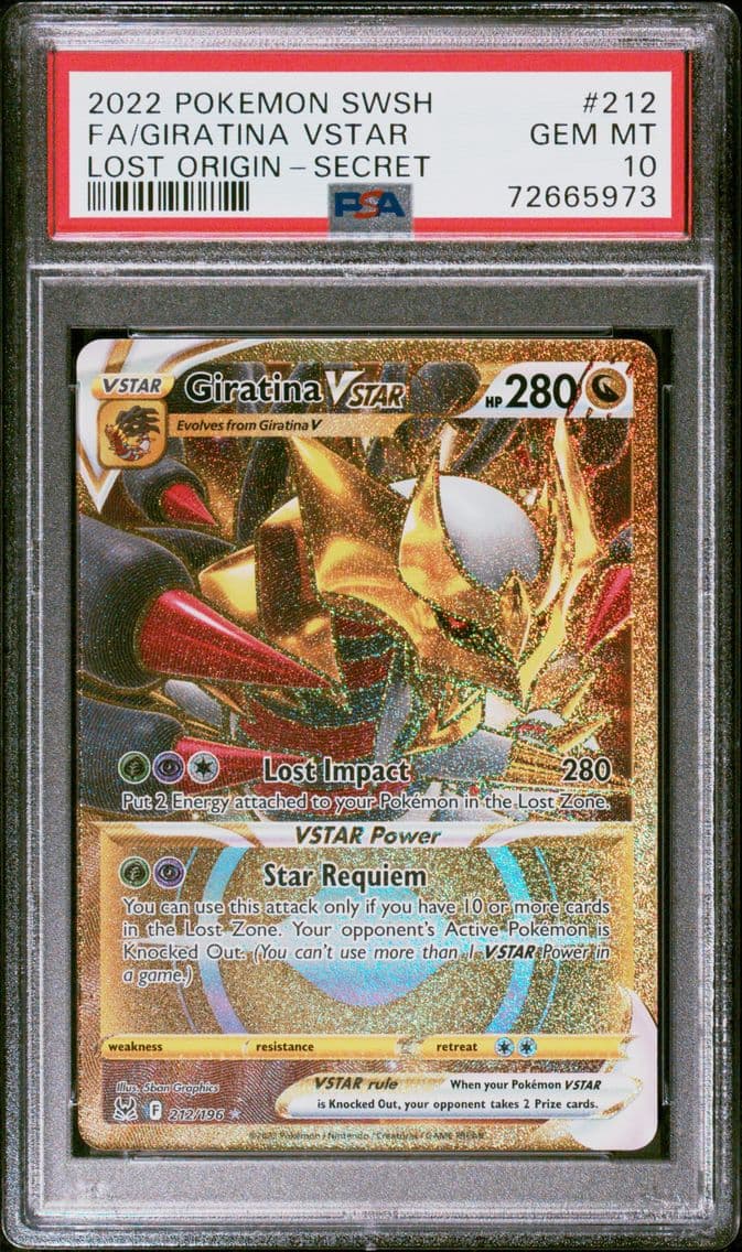 2022 #212 Full Art/Giratina Vsta