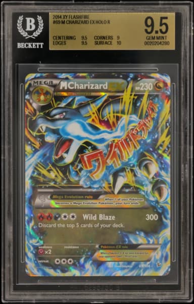 M Charizard EX HOLO R