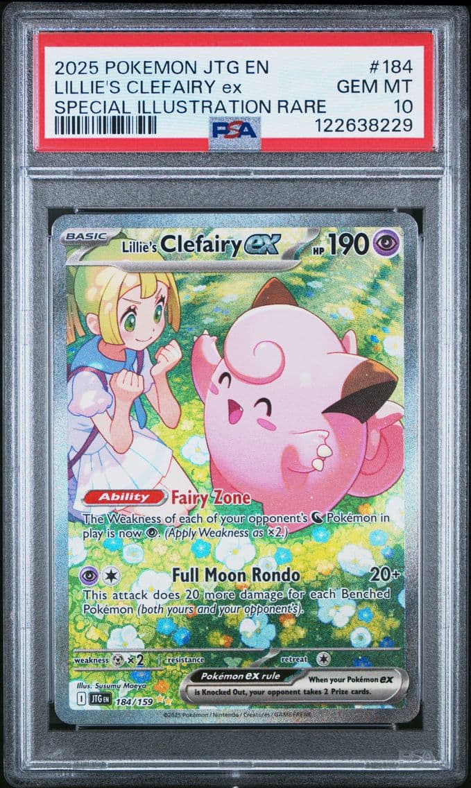 2025 #184 Lillie's Clefairy EX P