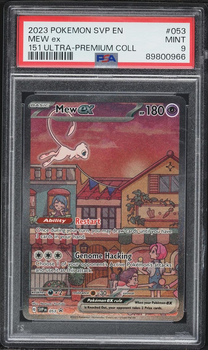 2023 #53 Mew EX PSA 9 Svp EN-SV
